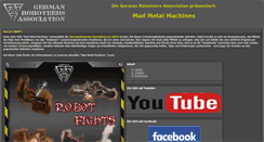Desktop Screenshot of mad-metal-machines.de